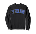 Parkland Fl Distressed Blue Varsity Sweatshirt - Graphic Print Men Women - T-Shirt, Sweatshirt, Hoodie