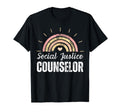 Social Justice Counselor Lpc Lcsw T-Shirt - Aesthetic Graphic Unisex - T-Shirt, Sweatshirt, Hoodie