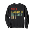 I Survived 67 Im 8 8Th Birthday Sweatshirt - Trendy Graphic Men Women - T-Shirt, Sweatshirt, Hoodie
