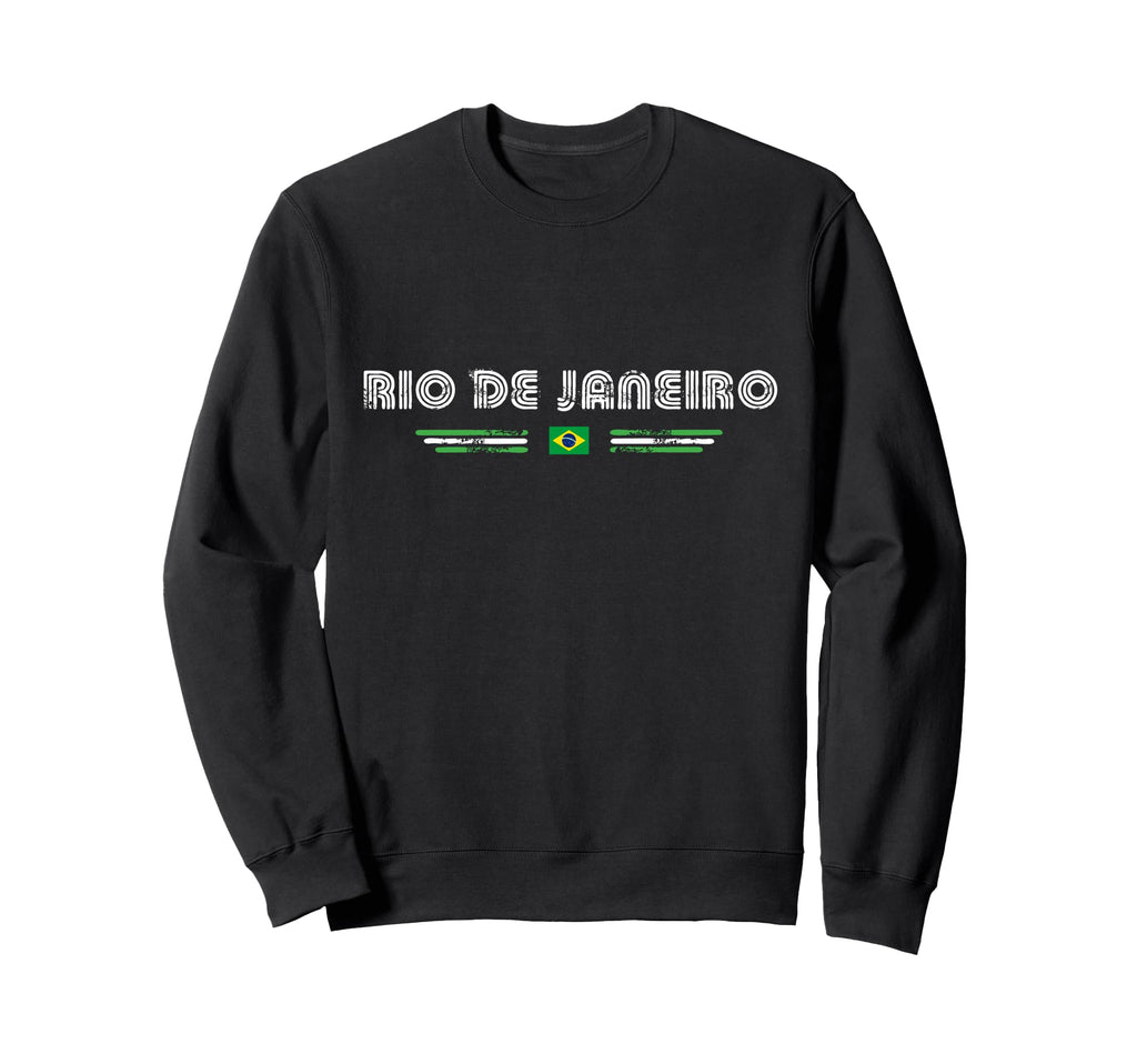 Rio De Janeiro Brazil 70S 80S Type Sweatshirt - Fun Novelty Design Unisex - T-Shirt, Sweatshirt, Hoodie