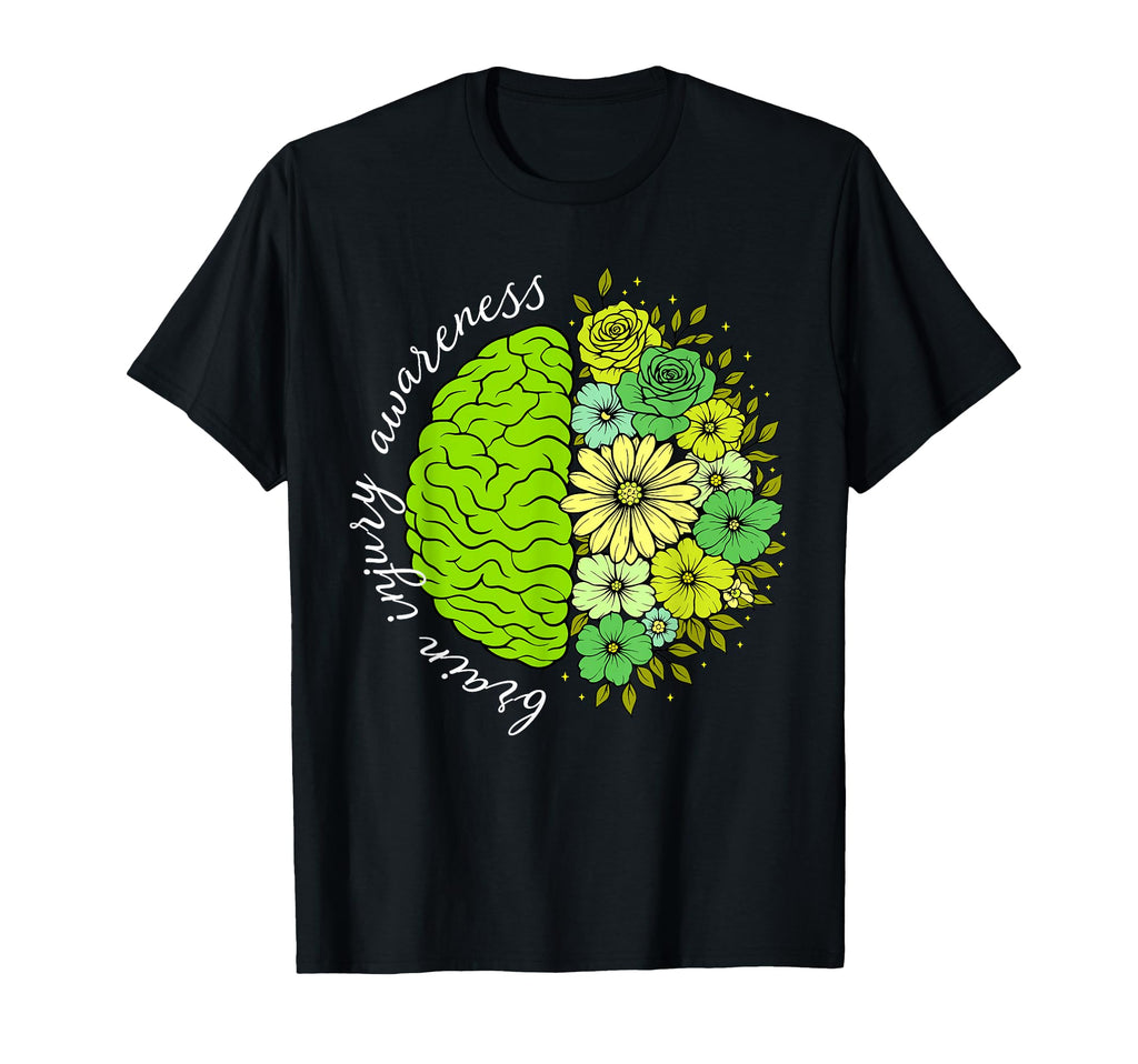 Brain Injury Awareness Mindfulness T-Shirt - Custom Art Print for Adults - T-Shirt, Sweatshirt, Hoodie