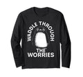 Penguin Overthinkers And Anxious Minds T-Shirt - Trendy Graphic for Adults - T-Shirt, Sweatshirt, Hoodie