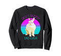 Best Bunny Dad Ever Vaporwave Sweatshirt - Unique Graphic Men Women - T-Shirt, Sweatshirt, Hoodie