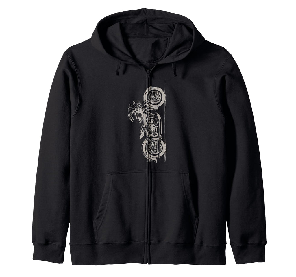 Motorcyle Ride Biker Chopper Gift Sweatshirt - Graphic Print Unisex - T-Shirt, Sweatshirt, Hoodie