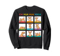 Chihuahua Yoga Poses Dog Meditation Sweatshirt - Trendy Graphic Unisex - T-Shirt, Sweatshirt, Hoodie
