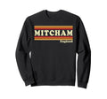 80S Mitcham England Sweatshirt - Graphic Print for Adults - T-Shirt, Sweatshirt, Hoodie