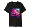 Futuristic Space Car 80S Synthwave Vibes T-Shirt - Novelty Apparel Unisex - T-Shirt, Sweatshirt, Hoodie