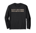 I Kept Inside Thoughts Inside T-Shirt - Casual Everyday Wear for Adults - T-Shirt, Sweatshirt, Hoodie