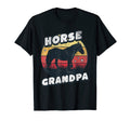 Horse Grandpa Cowgirl Western Horse T-Shirt - Aesthetic Graphic Men Women - T-Shirt, Sweatshirt, Hoodie