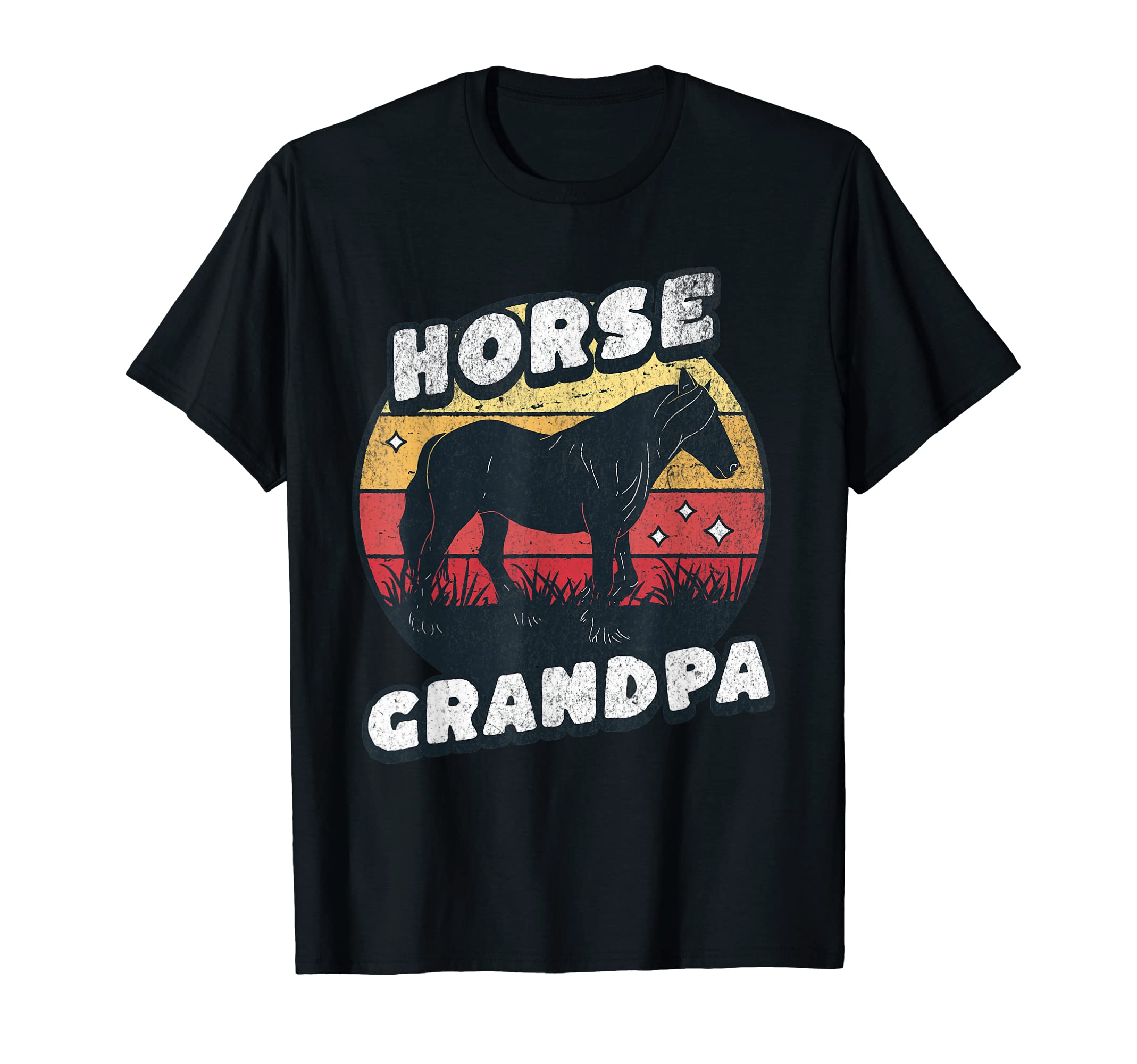 Horse Grandpa Cowgirl Western Horse T-Shirt - Aesthetic Graphic Men Women - T-Shirt, Sweatshirt, Hoodie