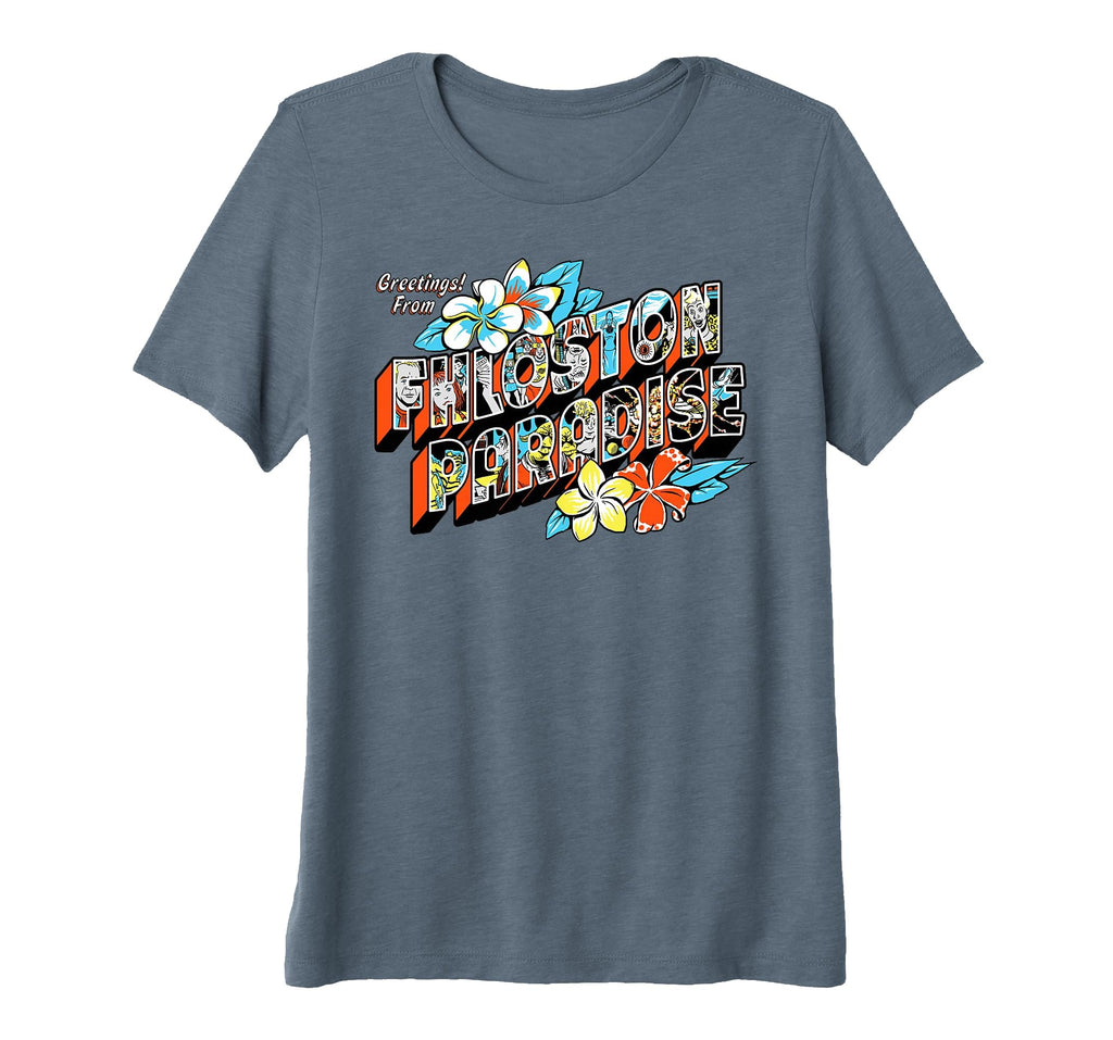 Greetings From Fhloston Paradise T-Shirt - Custom Art Print Men Women - T-Shirt, Sweatshirt, Hoodie