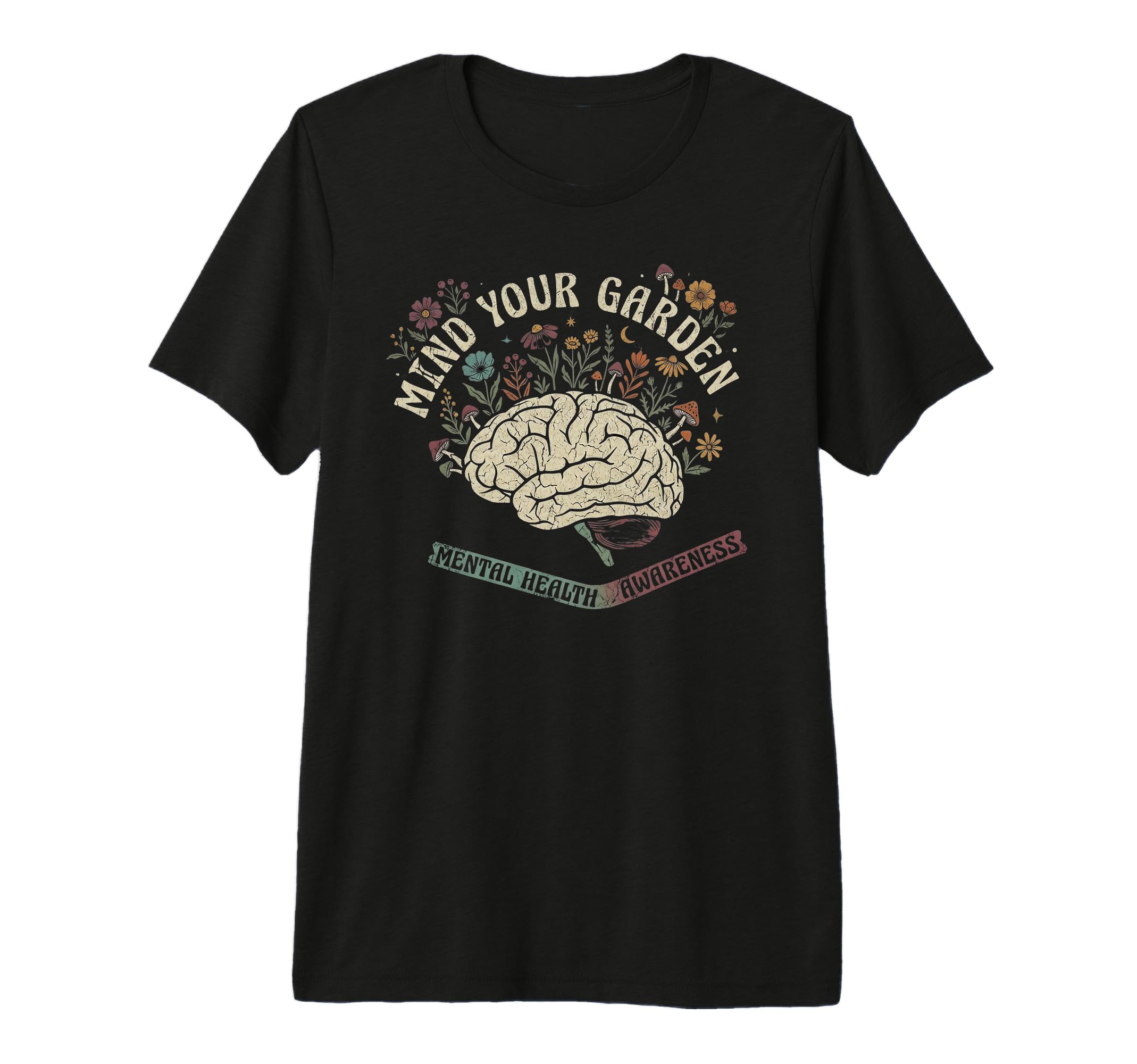 Mental Health Awareness Month T-Shirt - Fun Novelty Design for Adults - T-Shirt, Sweatshirt, Hoodie