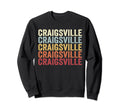 Craigsville West Virginia Sweatshirt - Minimalist Print for Adults - T-Shirt, Sweatshirt, Hoodie