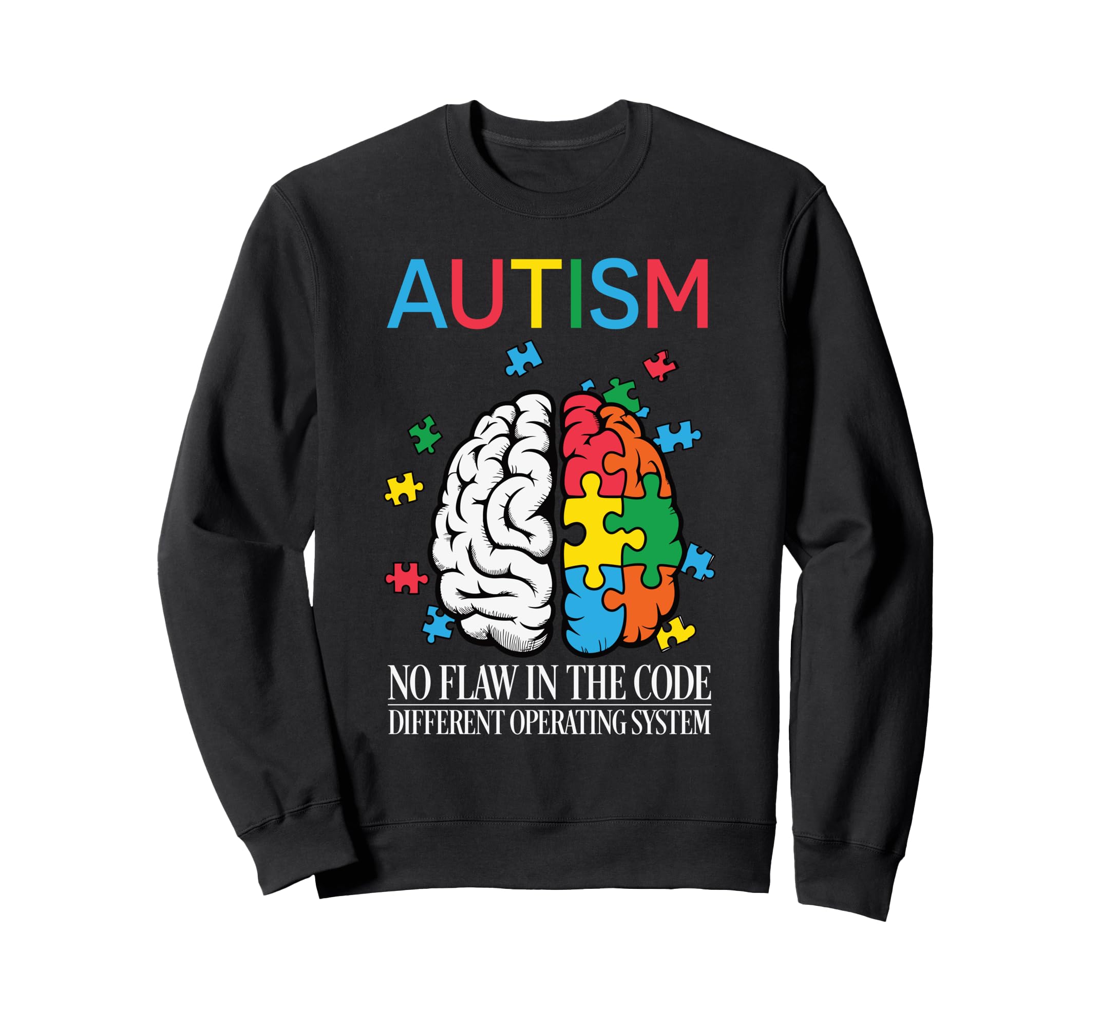 Neurodiversity Celebrate Brain Adhd Sweatshirt - Trendy Graphic Unisex - T-Shirt, Sweatshirt, Hoodie