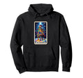 Overthinker Tarot Card Skeleton Skull Funny Hoodie - Trendy Graphic Unisex - T-Shirt, Sweatshirt, Hoodie