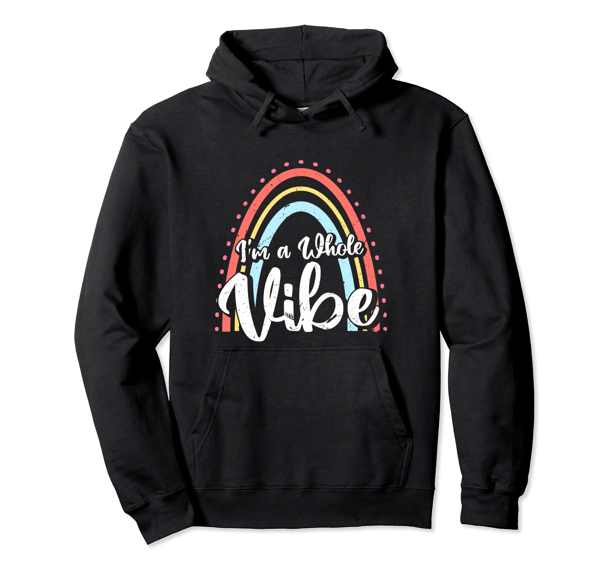 Im Whole Vibe Self Care Self Esteem Hoodie - Custom Art Print Unisex - T-Shirt, Sweatshirt, Hoodie