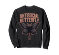 Cryptid Cryptozoology Mothman Introvert Hoodie - Unique Graphic Unisex - T-Shirt, Sweatshirt, Hoodie