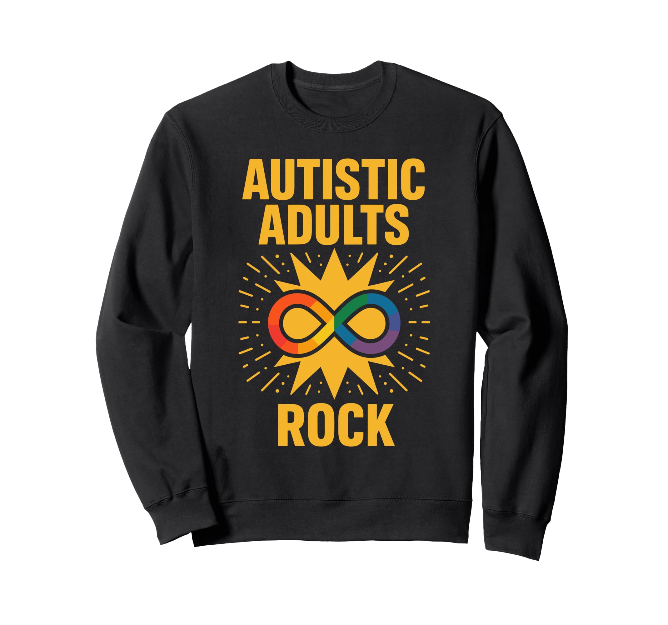 Autism Pride Neurodivergent Sweatshirt - Streetwear Style for Adults - T-Shirt, Sweatshirt, Hoodie