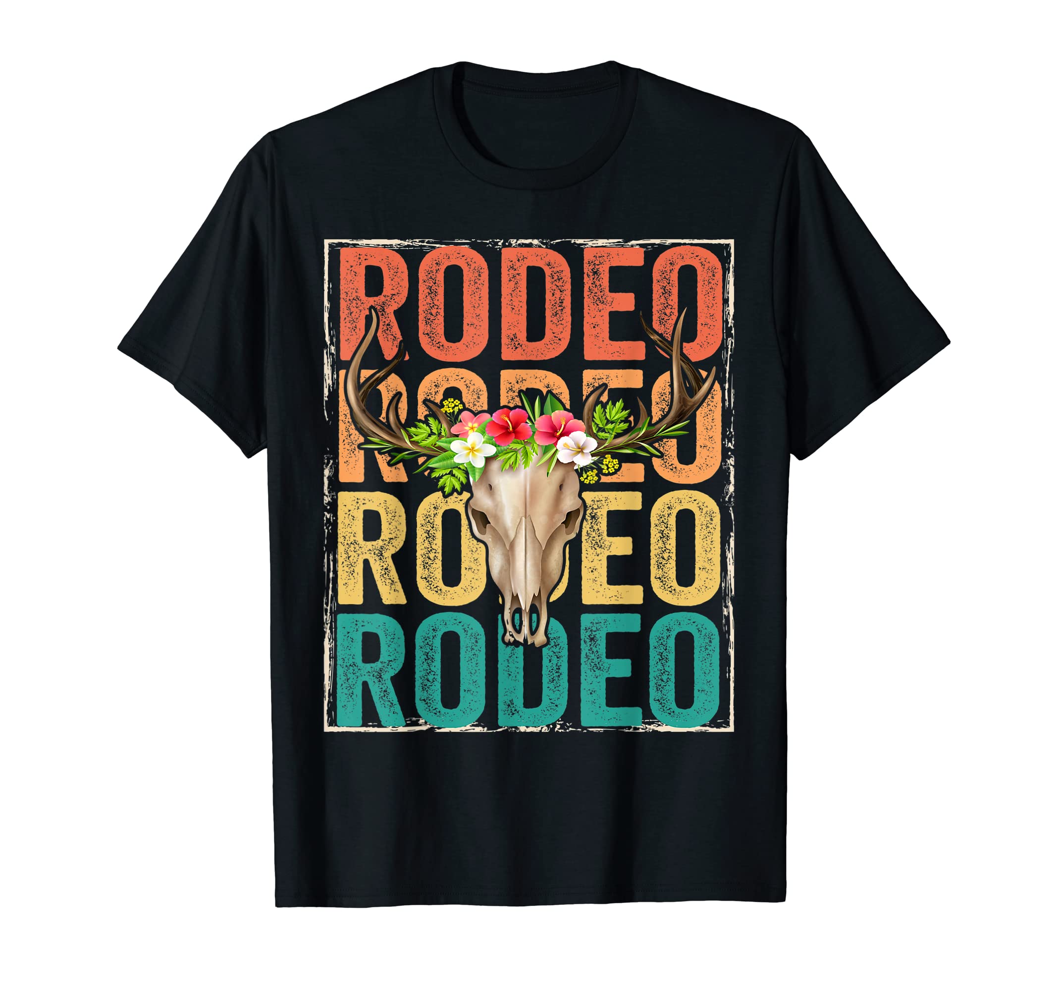 Cowgirl Rodeo Distressed Western Barn T-Shirt - Unique Graphic for Adults - T-Shirt, Sweatshirt, Hoodie