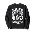 Mental Wellness Advocate Supporting Sweatshirt - Trendy Graphic Men Women - T-Shirt, Sweatshirt, Hoodie