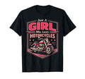 Motorcycle Biker Female Just T-Shirt - Novelty Apparel Unisex - T-Shirt, Sweatshirt, Hoodie