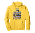 Its Okay To Not Be Okay St Dymphna Hoodie - Minimalist Print for Adults - T-Shirt, Sweatshirt, Hoodie