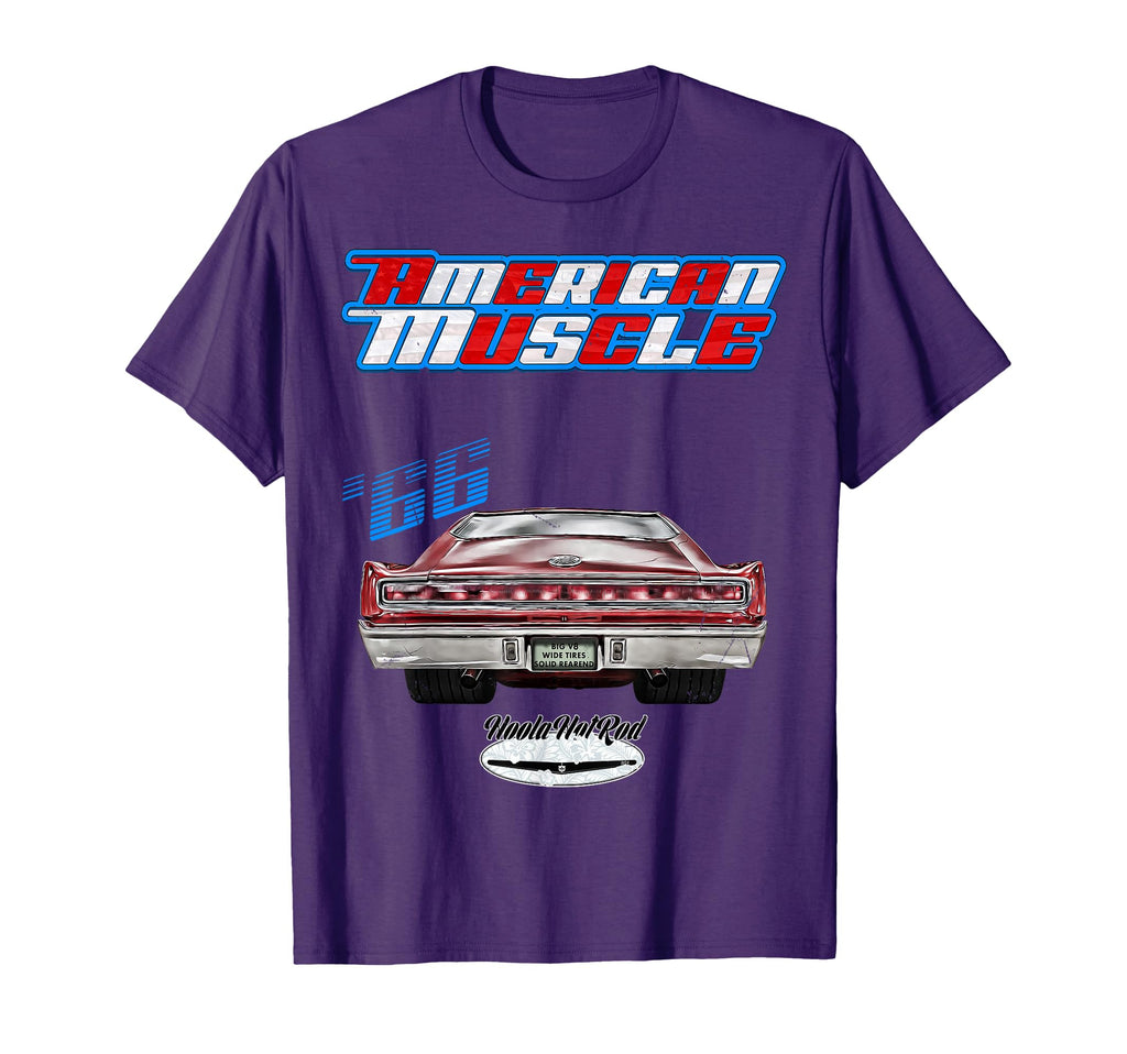 1966 Charger Super Bee Hot Rod Muscle T-Shirt - Custom Art Print Men Women - T-Shirt, Sweatshirt, Hoodie