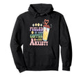 Anxious Person Fueled Iced Coffee And Hoodie - Minimalist Print Unisex - T-Shirt, Sweatshirt, Hoodie