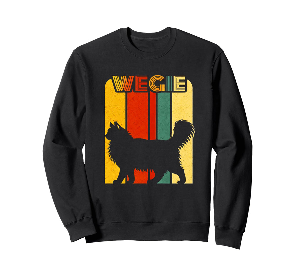 Wegie Norwegian Forest Cat 70S 80S Sweatshirt - Streetwear Style Unisex - T-Shirt, Sweatshirt, Hoodie