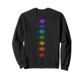 Chakras Yoga Meditation Zen Om Sweatshirt - Minimalist Print for Adults - T-Shirt, Sweatshirt, Hoodie