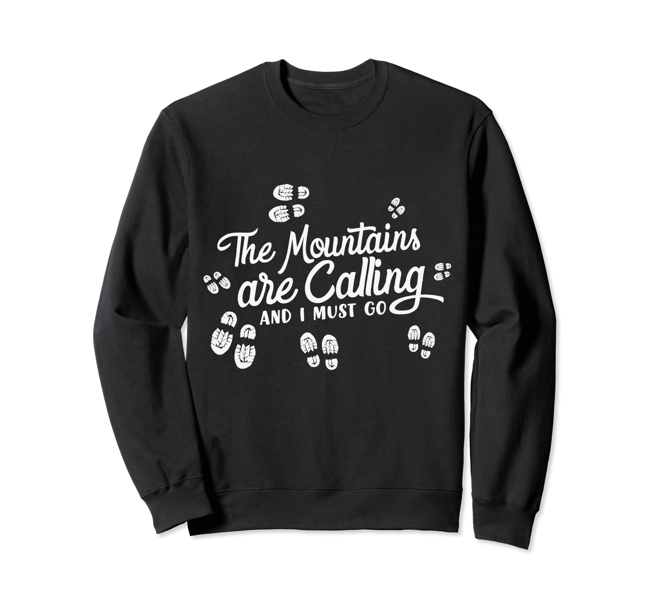 Hiking Hiker Rock Sunset Mountain Sweatshirt - Minimalist Print for Adults - T-Shirt, Sweatshirt, Hoodie