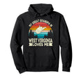 My Great Grandpa West Virginia Loves Me Hoodie - Aesthetic Graphic Unisex - T-Shirt, Sweatshirt, Hoodie