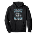 Meets Speed Passion Fuels Ride Cafe Racer Hoodie - Graphic Print for Adults - T-Shirt, Sweatshirt, Hoodie