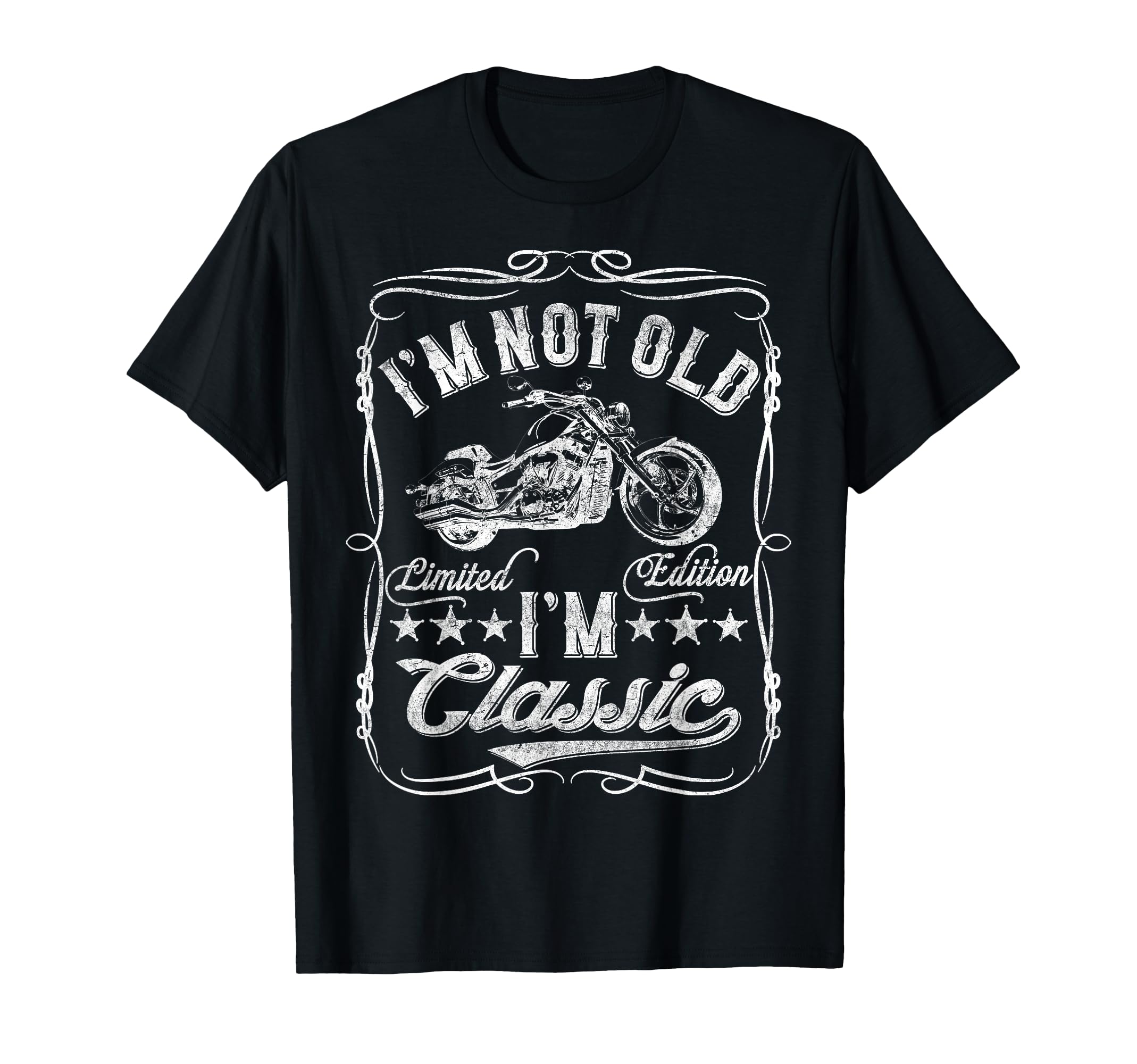 Im Not Old Im Funny Motorcycle Mens T-Shirt - Aesthetic Graphic for Adults - T-Shirt, Sweatshirt, Hoodie