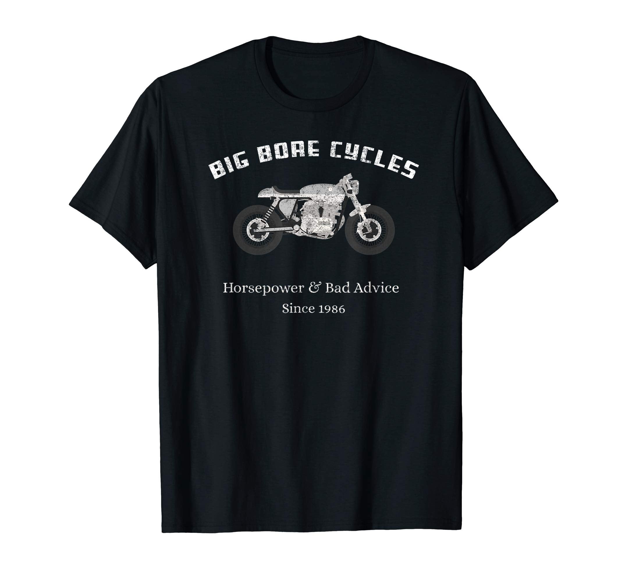 Motorcycle Shop T-Shirt - Graphic Print for Adults - T-Shirt, Sweatshirt, Hoodie