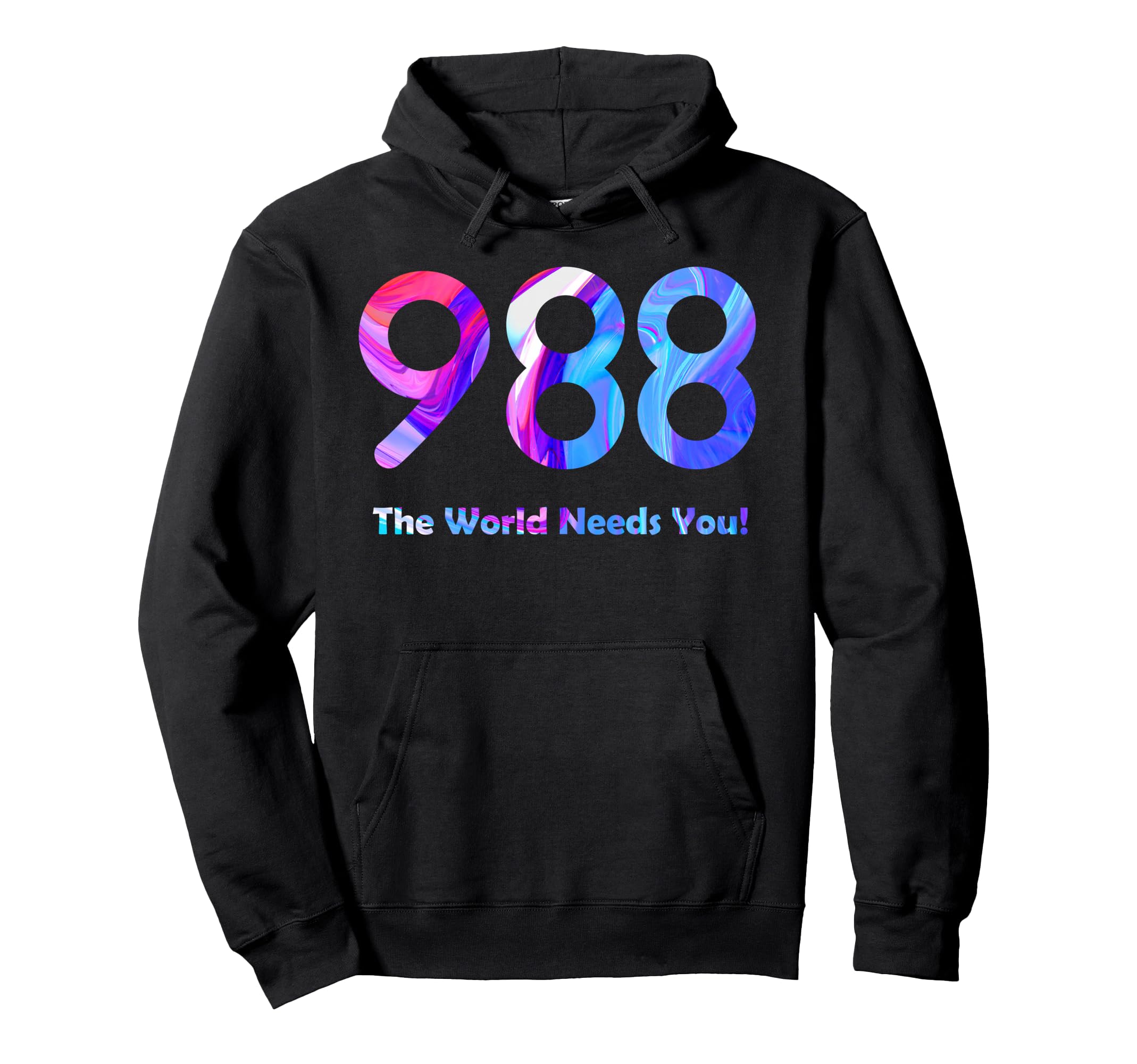 988 Suicide Prevention Stay Tomorrow Hoodie - Minimalist Print Unisex - T-Shirt, Sweatshirt, Hoodie