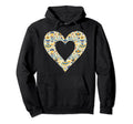 Ukrainian Flag 30S Floral Ukraine Hoodie - Custom Art Print for Adults - T-Shirt, Sweatshirt, Hoodie