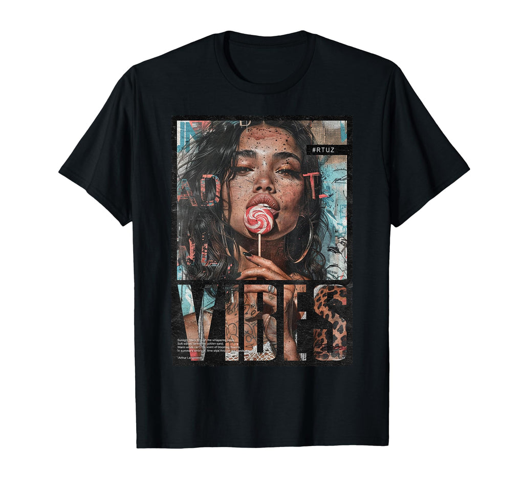 Y2K Streetwear Magazine Cover Sexy T-Shirt - Casual Everyday Wear Unisex - T-Shirt, Sweatshirt, Hoodie