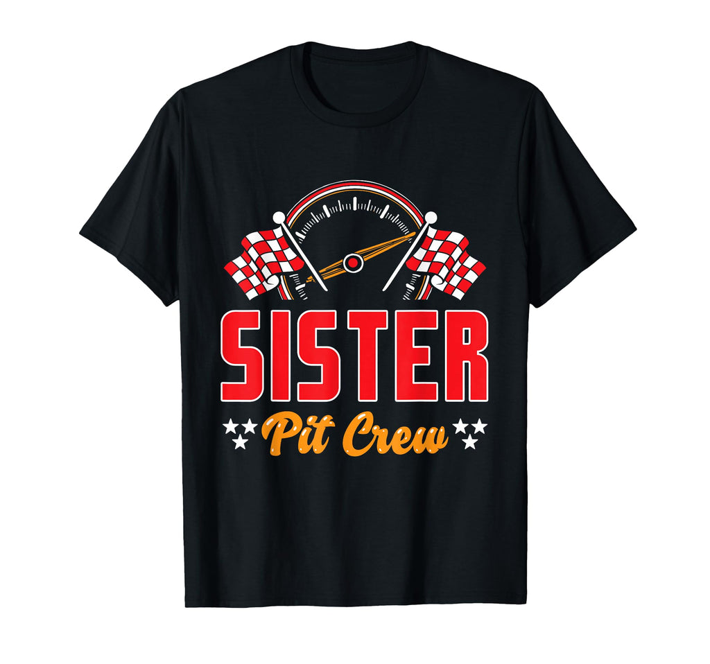 Race Car Birthday Party Matching T-Shirt - Minimalist Print for Adults - T-Shirt, Sweatshirt, Hoodie