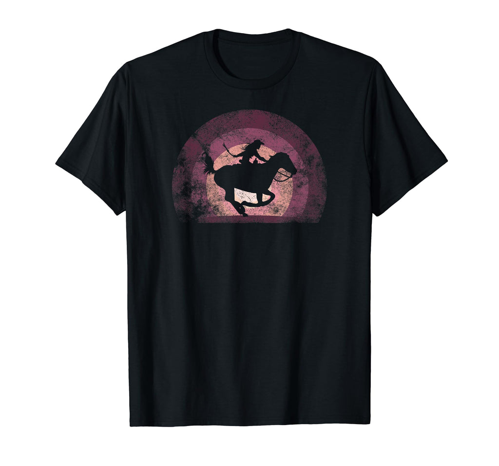Cowgirl Sunset Horse Western Cowgirl T-Shirt - Aesthetic Graphic Men Women - T-Shirt, Sweatshirt, Hoodie