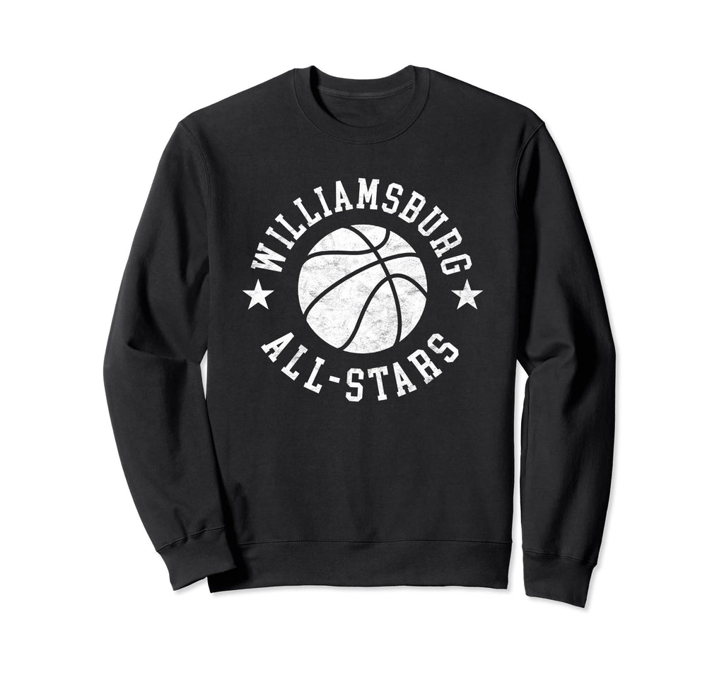 Williamsburg All Stars Distressed Sweatshirt - Custom Art Print Men Women - T-Shirt, Sweatshirt, Hoodie