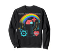 Mental Health Lgbtq Sweatshirt - Minimalist Print Unisex - T-Shirt, Sweatshirt, Hoodie