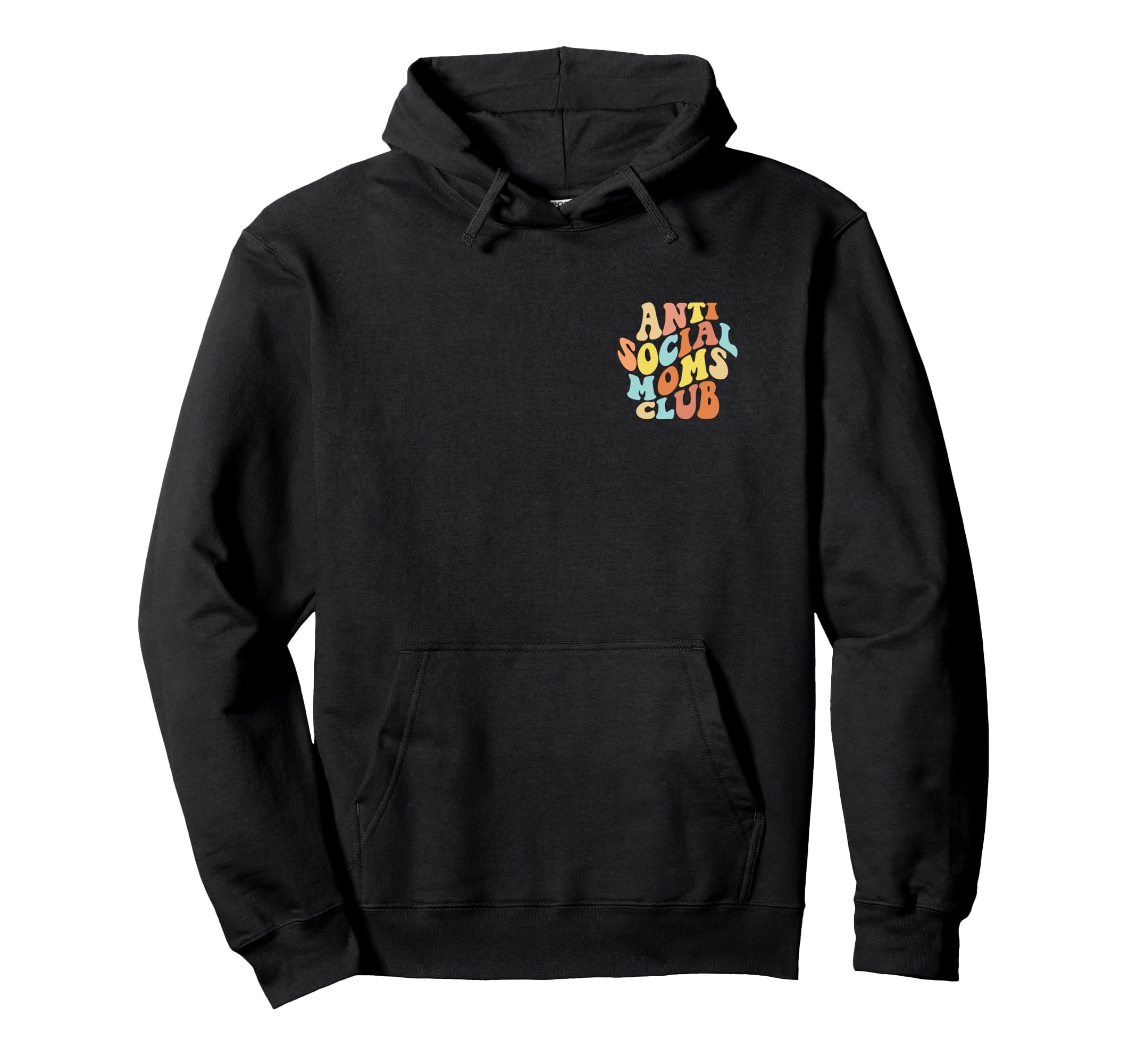 Anti Social Moms Club Introvert Hoodie - Casual Everyday Wear Unisex - T-Shirt, Sweatshirt, Hoodie