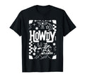 Howdy Cowboy Floral Western T-Shirt - Fun Novelty Design for Adults - T-Shirt, Sweatshirt, Hoodie