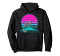 Sunset Chameleon Hoodie - Minimalist Print Men Women - T-Shirt, Sweatshirt, Hoodie