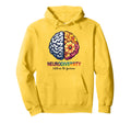 Neurodiversity Celebrate Spectrum Hoodie - Aesthetic Graphic Men Women - T-Shirt, Sweatshirt, Hoodie