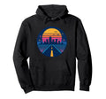 Road Sunset 70S 80S Nostalgic Synthwave Hoodie - Trendy Graphic Unisex - T-Shirt, Sweatshirt, Hoodie