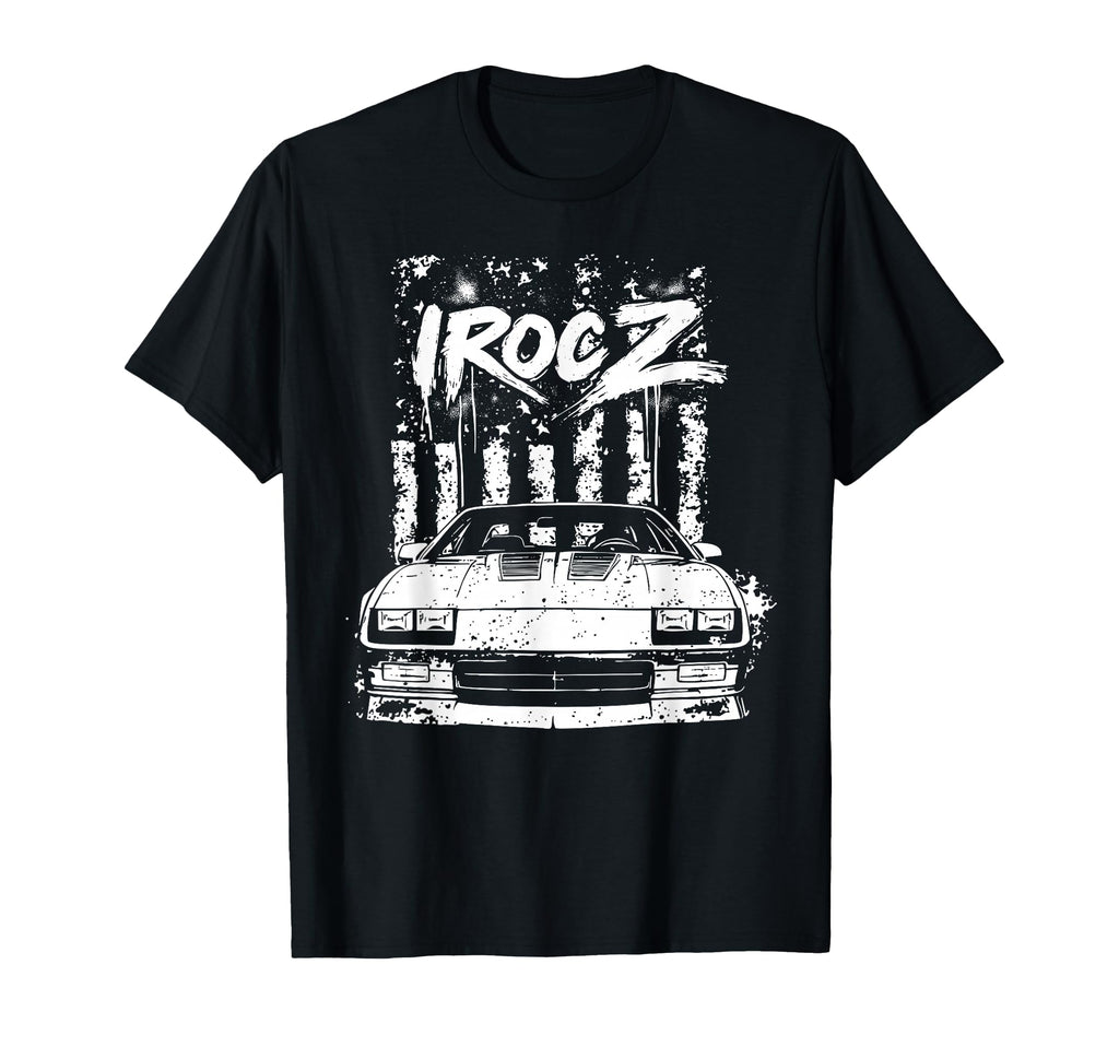 Iroc Z Front Grill Usa Flag T-Shirt - Aesthetic Graphic Men Women - T-Shirt, Sweatshirt, Hoodie
