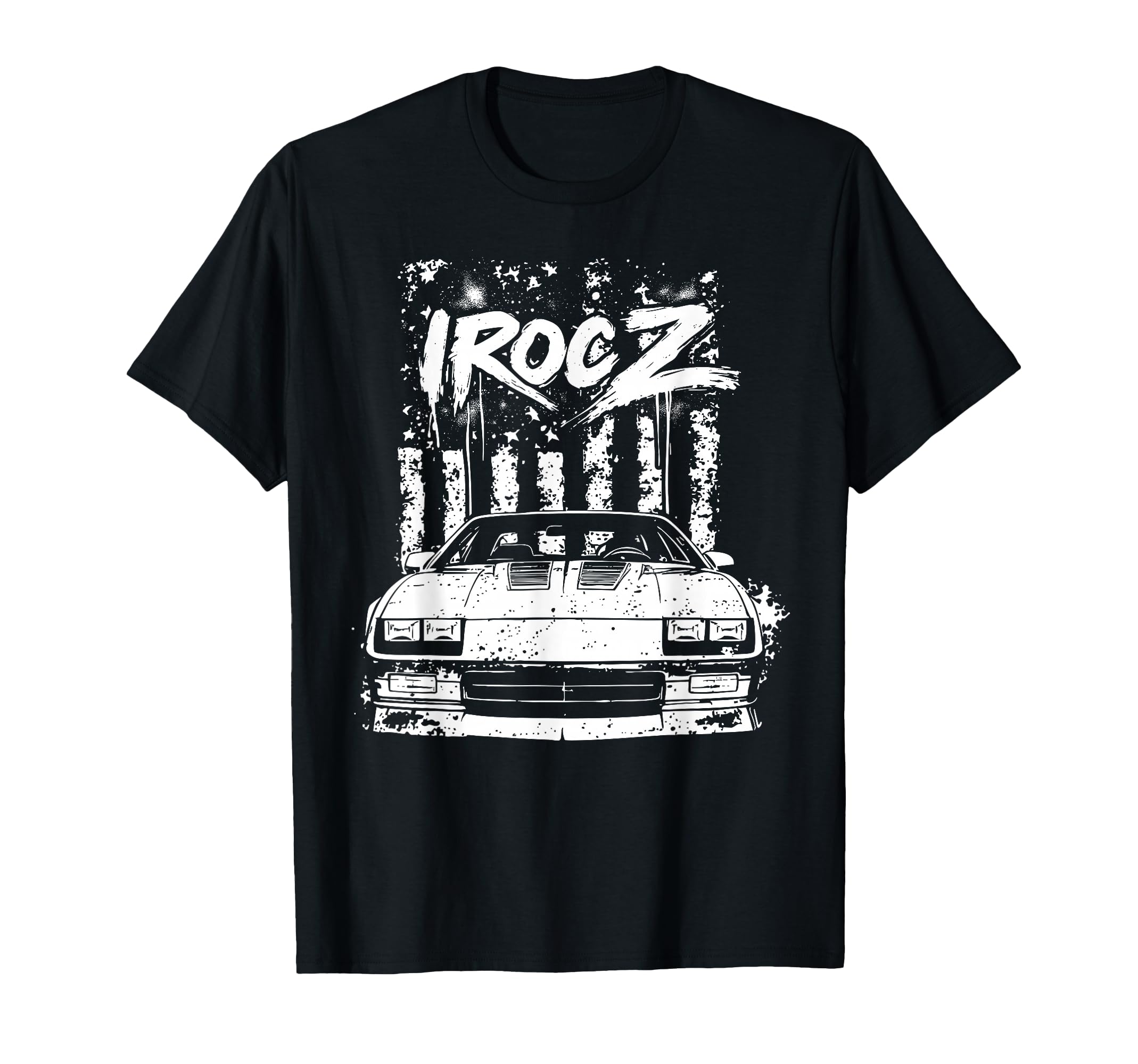 Iroc Z Front Grill Usa Flag T-Shirt - Aesthetic Graphic Men Women - T-Shirt, Sweatshirt, Hoodie
