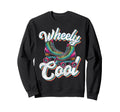 Roller Skating Skate 1970S Wheely Sweatshirt - Trendy Graphic for Adults - T-Shirt, Sweatshirt, Hoodie